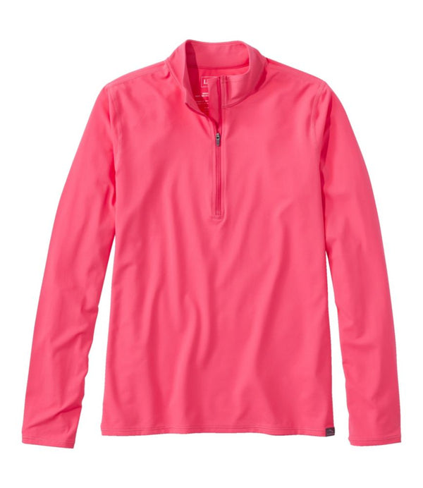 Women's SunSmart® UPF 50+ Sun Shirt, Quarter-Zip