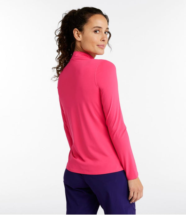 Women's SunSmart® UPF 50+ Sun Shirt, Quarter-Zip