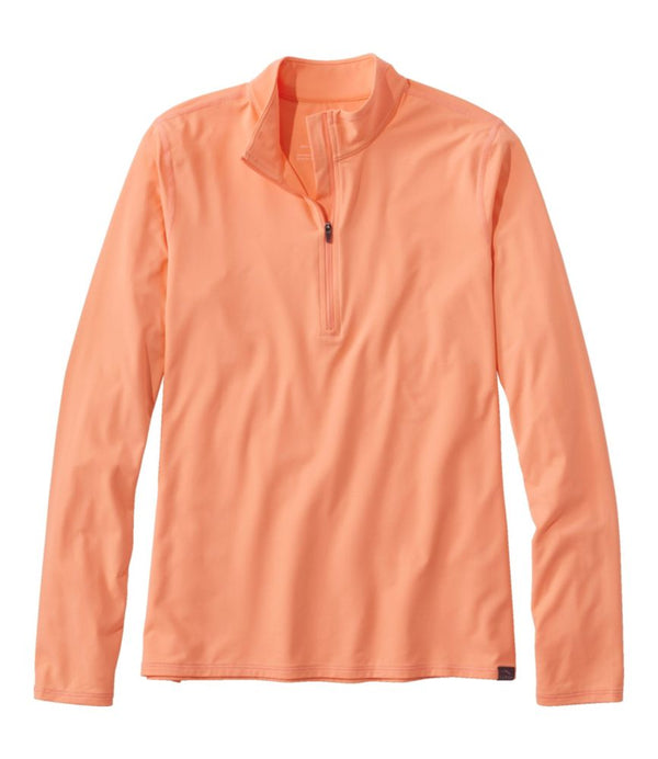 Women's SunSmart® UPF 50+ Sun Shirt, Quarter-Zip
