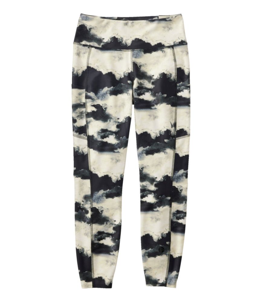 Women's L.L.Bean Everyday Performance 7/8 Leggings, High-Rise Pocket Print