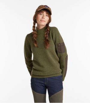 Women's Maine Guide Mock Crew Sweater