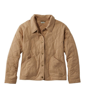 Women's Quilted Knit Jacket