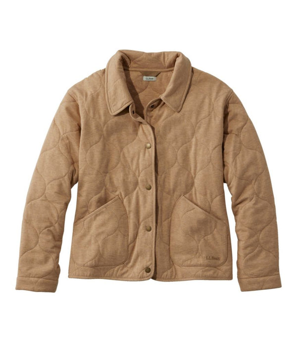 Women's Quilted Knit Jacket