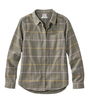 Women's Soft-Brushed Flannel Shirt