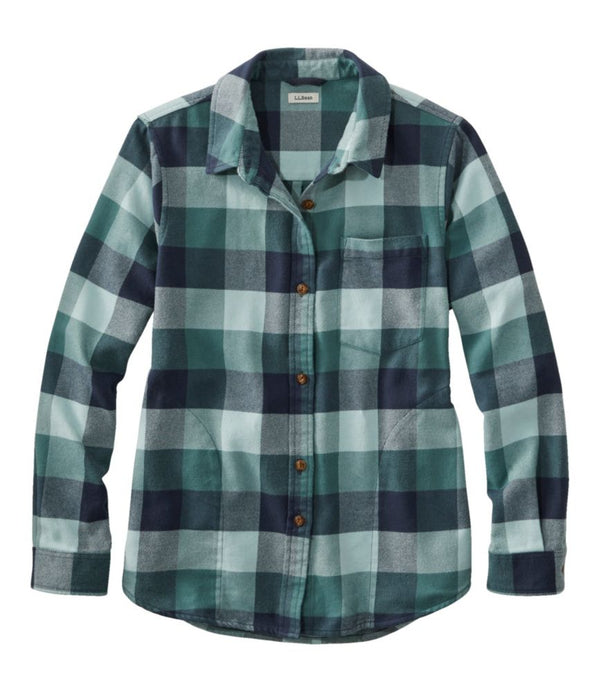 Women's Soft-Brushed Flannel Shirt
