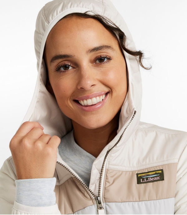Women's Mountain Classic Puffer Coat, Colorblock