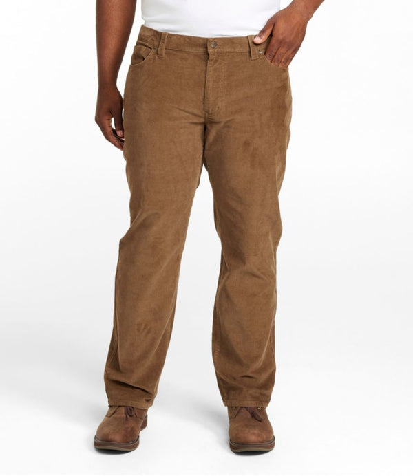 Men's BeanFlex® Corduroy Pants, Five-Pocket, Standard Fit, Straight Leg