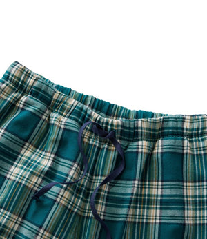 L.L.Bean Flannel Sleep Pants, Plaid Fleece-Lined