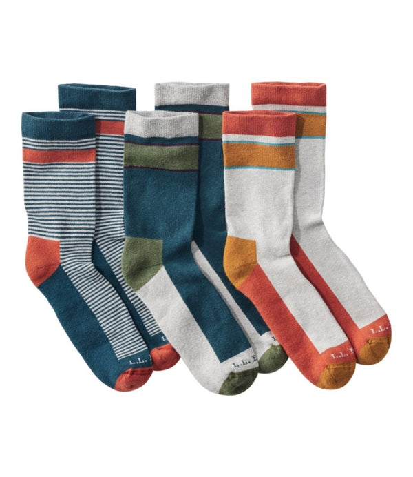 Adults' Wicked Soft Cotton Socks Gift Set, 3 Pairs