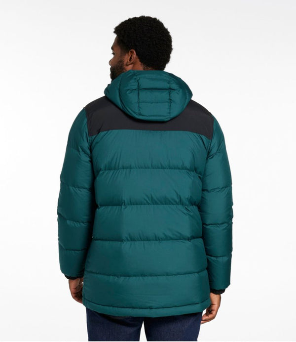 Men's Mountain Classic Down Parka, Colorblock