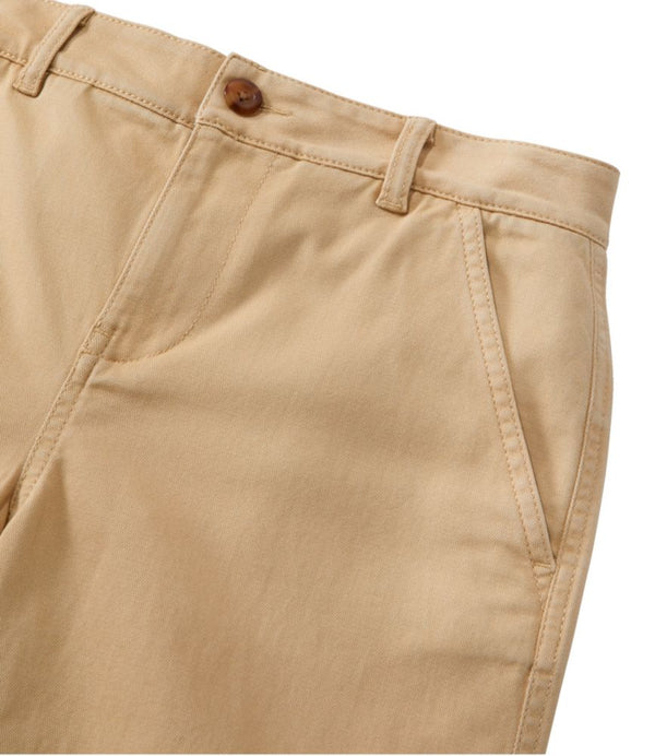 Women's Comfort Stretch Pants, Mid-Rise Wide-Leg Chino