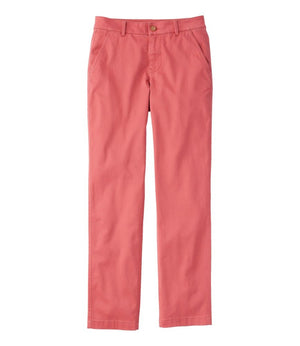 Women's Comfort Stretch Pants, Mid-Rise Straight-Leg Chino