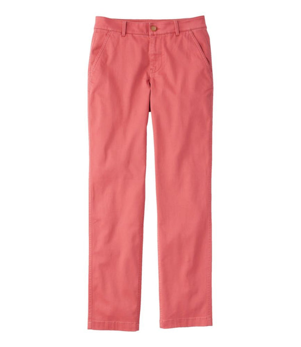 Women's Comfort Stretch Pants, Mid-Rise Straight-Leg Chino