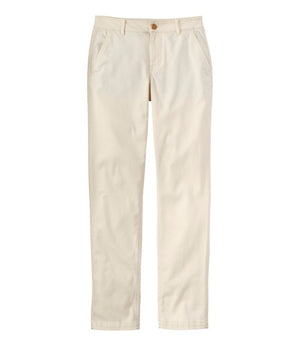 Women's Comfort Stretch Pants, Mid-Rise Straight-Leg Chino