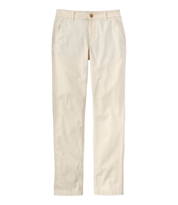 Women's Comfort Stretch Pants, Mid-Rise Straight-Leg Chino