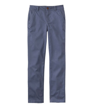 Women's Comfort Stretch Pants, Mid-Rise Straight-Leg Chino