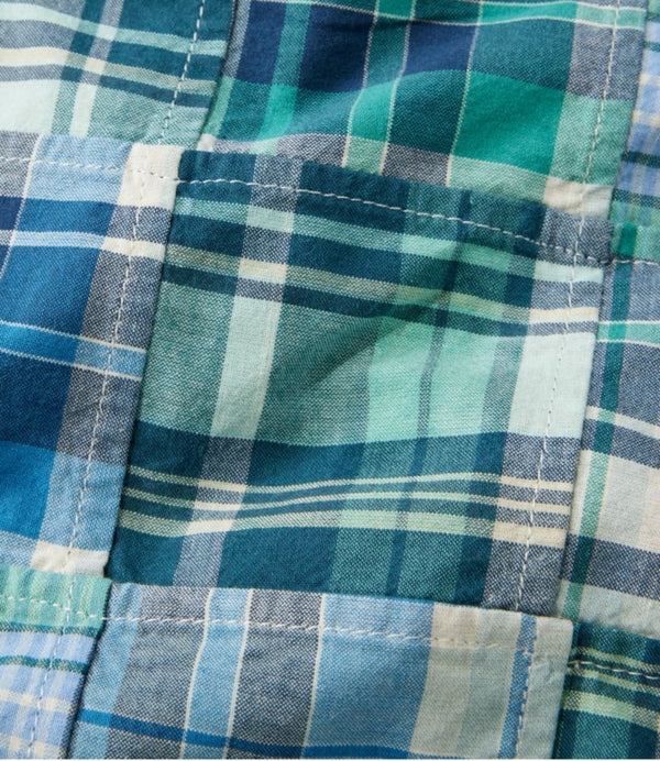 Women's Comfort Stretch Shorts, Patchwork Bermudas 9"