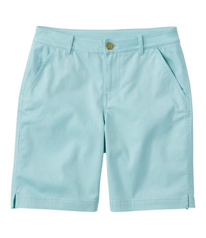 Women's Comfort Stretch Shorts, Chino Bermudas 9"