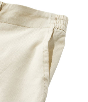 Women's Comfort Stretch Cotton/Linen Pants, High-Rise Ankle
