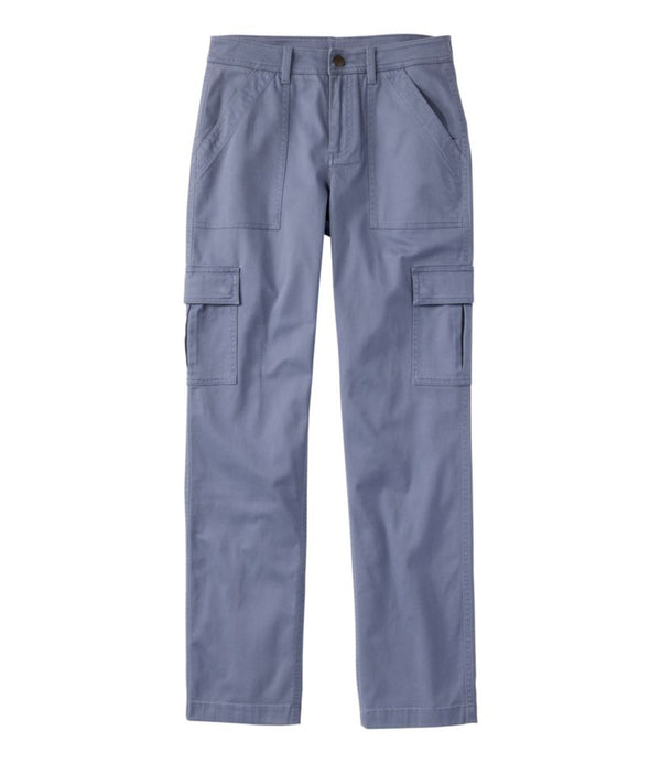 Women's Comfort Stretch Pants, Mid-Rise Straight-Leg Cargo