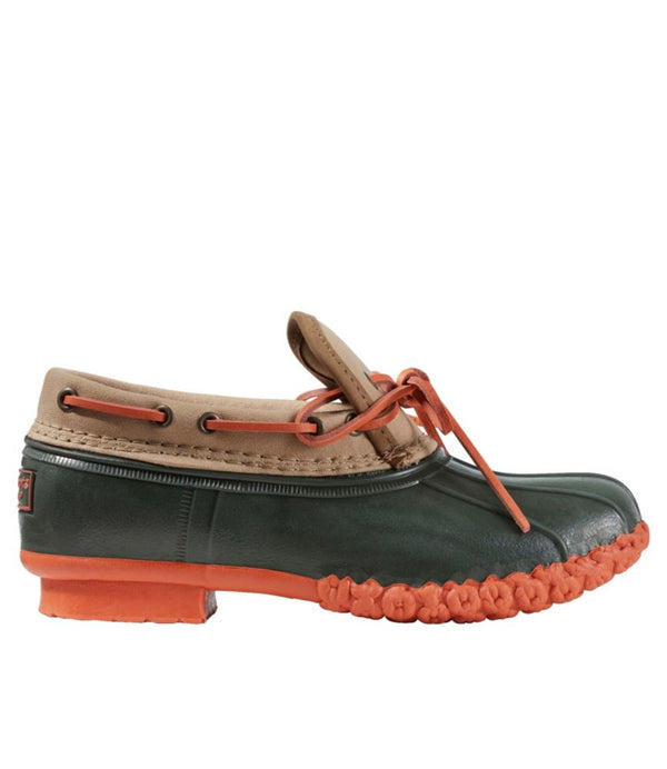 Women's Bean Boots, Canvas Rubber Mocs