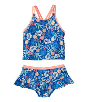 Girls' Watersports Swimwear, Tankini Skirt Set