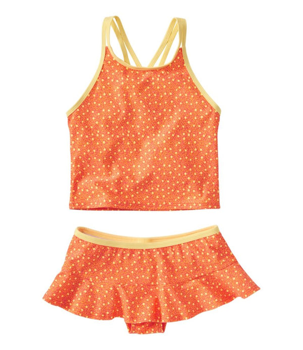 Girls' Watersports Swimwear, Tankini Skirt Set