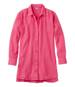 Women's Cloud Gauze Cover-Up Shirt
