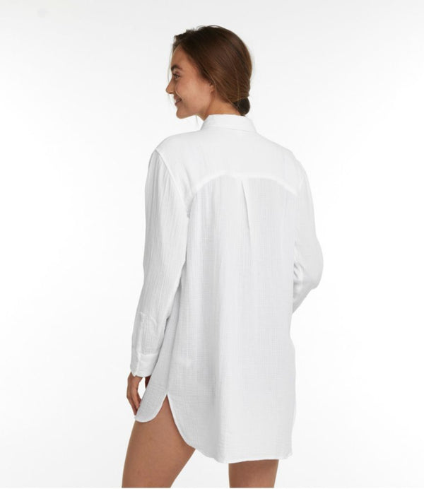 Women's Cloud Gauze Cover-Up Shirt