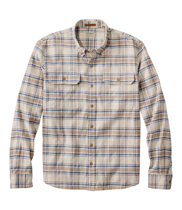 Men's Stonecoast Hemp Shirt, Long-Sleeve, Slightly Fitted Untucked Fit