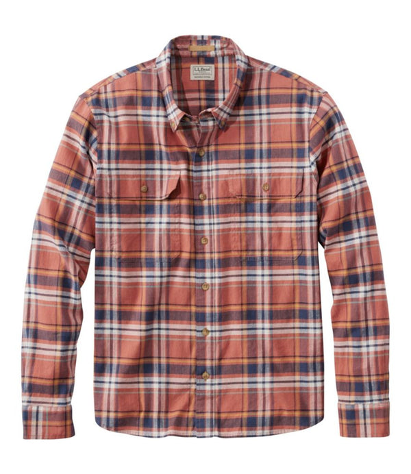Men's Stonecoast Hemp Shirt, Long-Sleeve, Slightly Fitted Untucked Fit