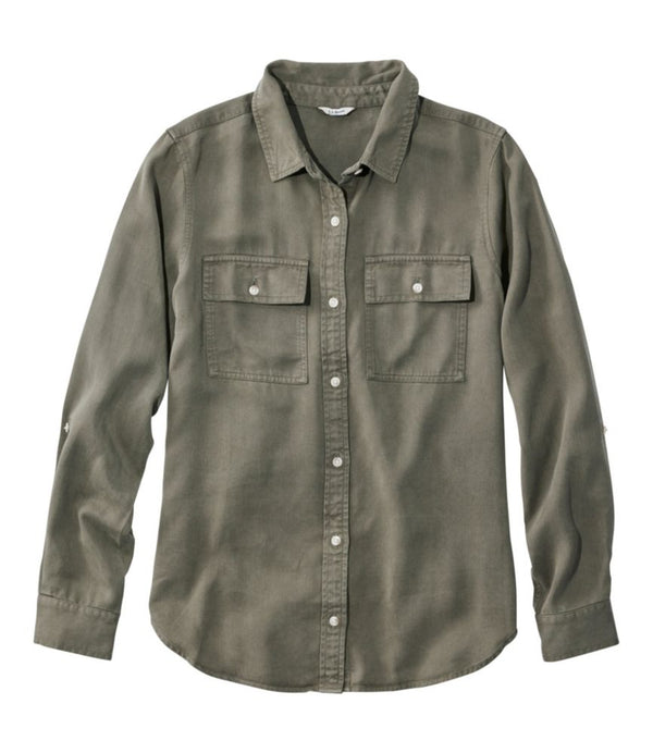 Women's Soft-Washed TENCEL Utility Shirt