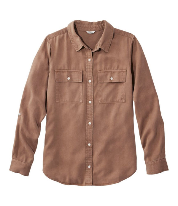 Women's Soft-Washed TENCEL Utility Shirt