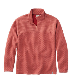 Men's Ridgeknit Pullover, Quarter-Zip