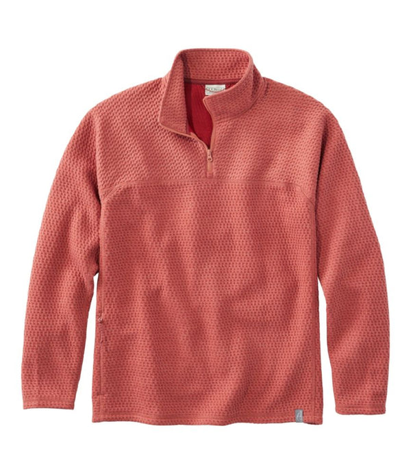 Men's Ridgeknit Pullover, Quarter-Zip