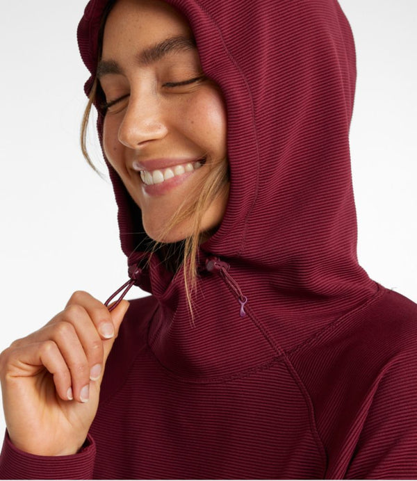 Women's VentureStretch Ottoman-Rib Hoodie