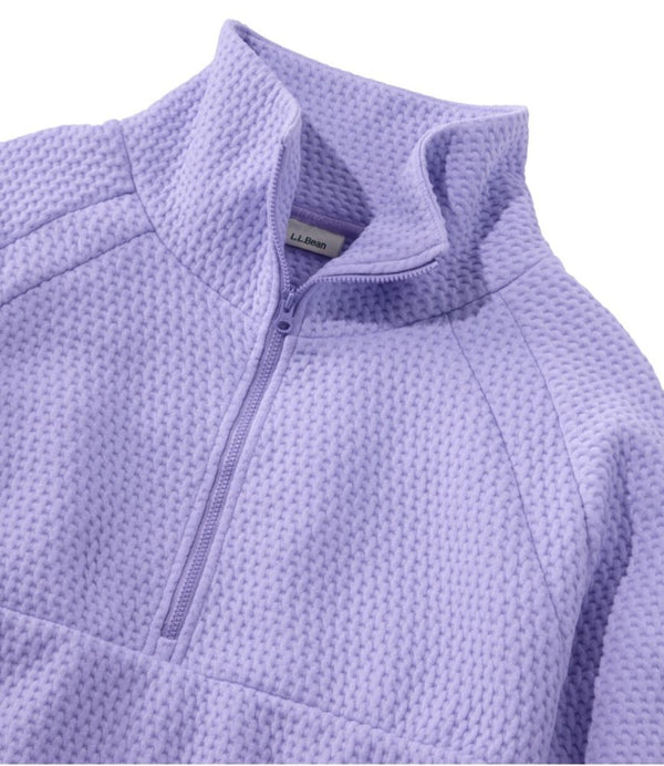 Women's Ridgeknit Half-Zip Pullover, Oversized