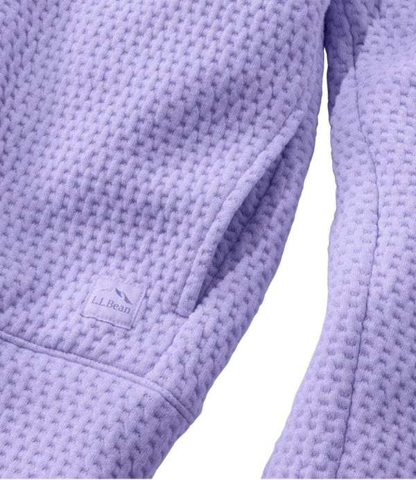 Women's Ridgeknit Half-Zip Pullover, Oversized