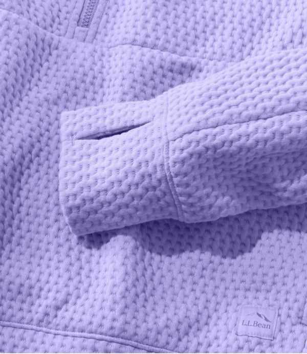 Women's Ridgeknit Half-Zip Pullover, Oversized