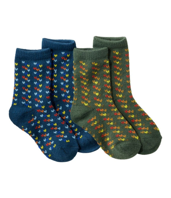 Kids' Sweater Weather Socks, Two-Pack