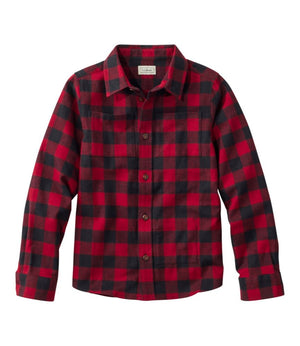 Kids' Scotch Plaid Flannel Shirt