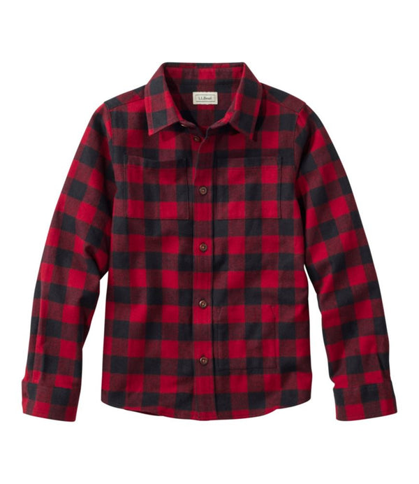 Kids' Scotch Plaid Flannel Shirt