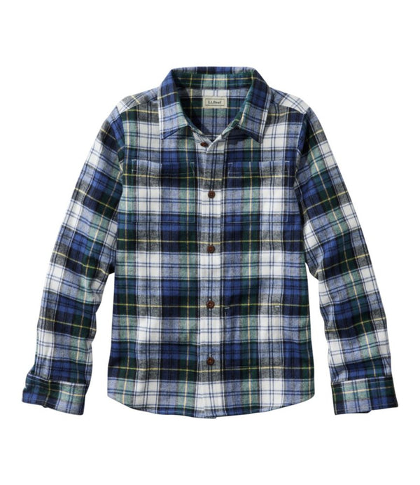 Kids' Scotch Plaid Flannel Shirt