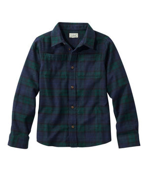 Kids' Scotch Plaid Flannel Shirt
