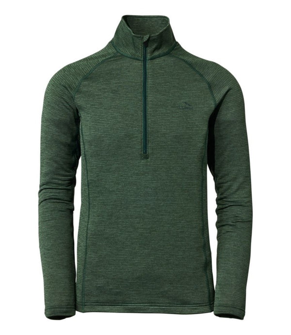 Men's L.L.Bean Midweight Base Layer Crew Top, 1/4 Zip