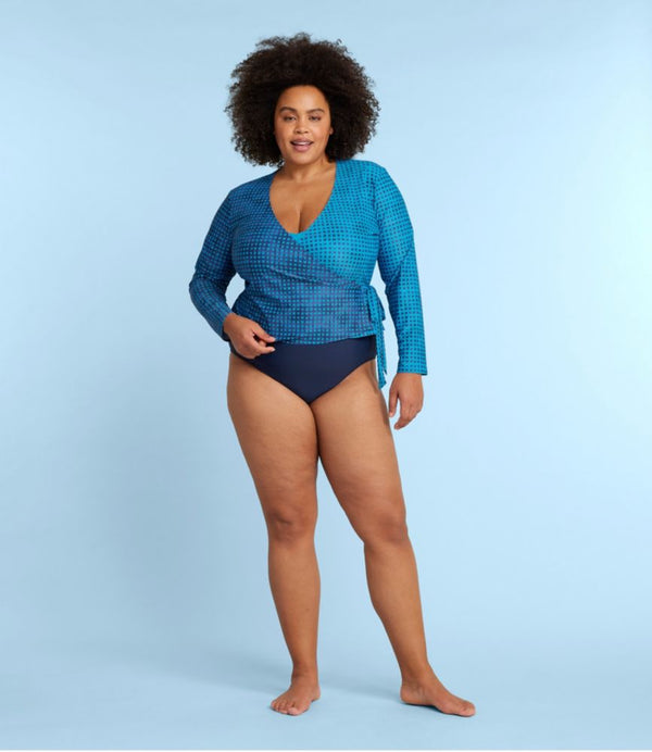 Women's L.L.Bean x Summersalt The Perfect Wrap Long Sleeve Cover-Up