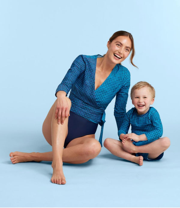 Women's L.L.Bean x Summersalt The Perfect Wrap Long Sleeve Cover-Up
