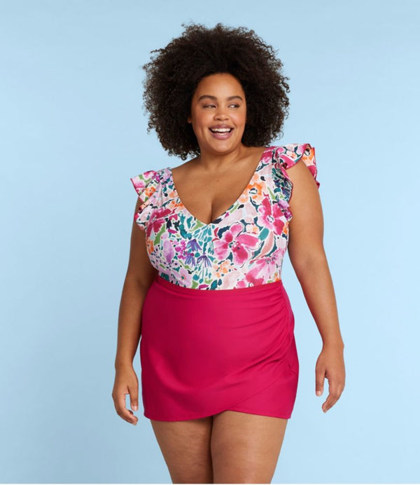 Women's L.L.Bean x Summersalt The Ruched Swim Skirt