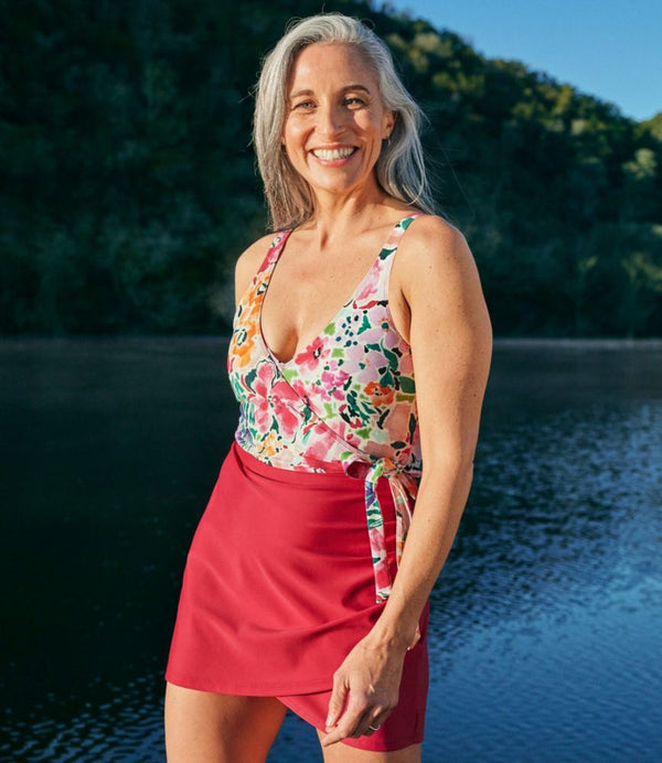 Women's L.L.Bean x Summersalt The Ruched Swim Skirt
