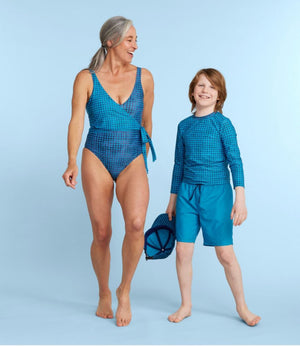 Women's L.L.Bean x Summersalt The Perfect Wrap One-Piece